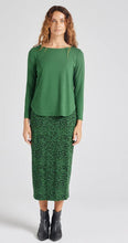 Adele Bamboo Tee - Forest Green