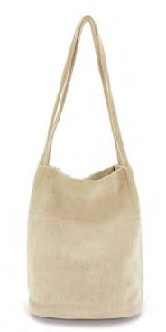 Natural Long Handle Bag - Beige