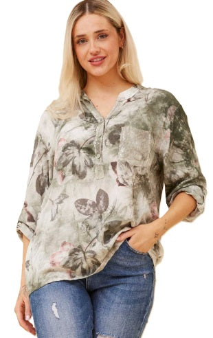 Carlie Shirt - Sage