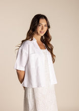 Sharni Shirt Jacket - White