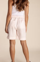 Budapest Linen Shorts - Pale Pink