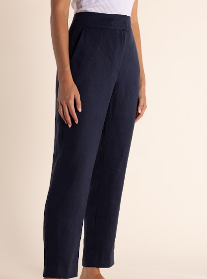7/8 Taper Pant - Navy