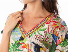Dani Short Sleeve Dress - Print
