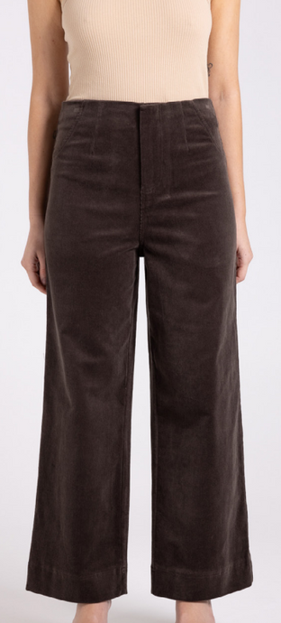 TT 7/8 Cord Pants - Espresso