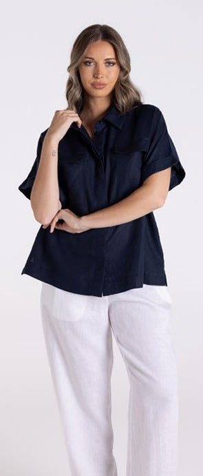 Getaway Shirt - French Navy