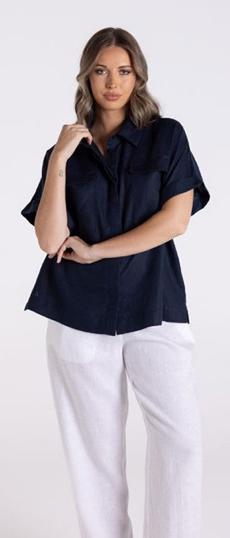 Getaway Shirt - French Navy