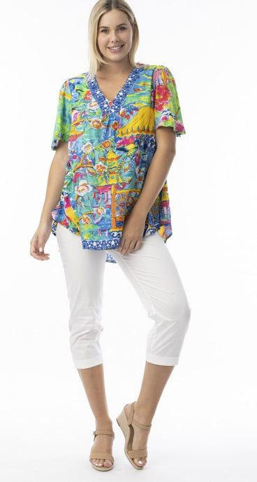 Okayama Top - Print