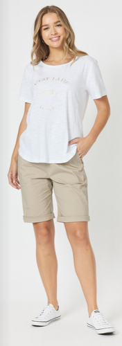 Santorini Shorts - Stone