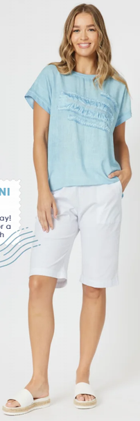 Santorini Shorts -  White
