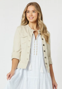 Maggie Denim Jacket - Natural