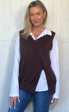 Vicky Vest - Chocolate
