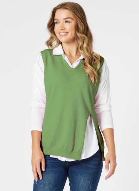 Vicky Vest - Khaki