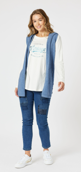 Ollie Vest - Indigo