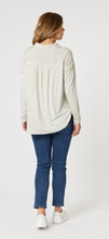 Paige Garment Washed Shirt - Natural