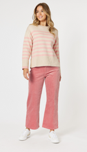 Lucy Stretch Cord Pant - Blush
