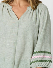 Canopy Ric Rac Top - Olive