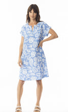 Lush Shift Dress - Blue Print