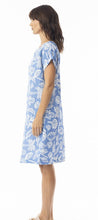 Lush Shift Dress - Blue Print