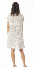 Lush Shift Dress - Sand Print