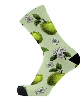 An Apple a Day Socks