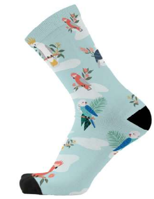 Australian Winged Wonders Socks