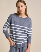 Bobbie Top - White/Steel