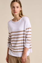 Bobbie Top - White/Taupe