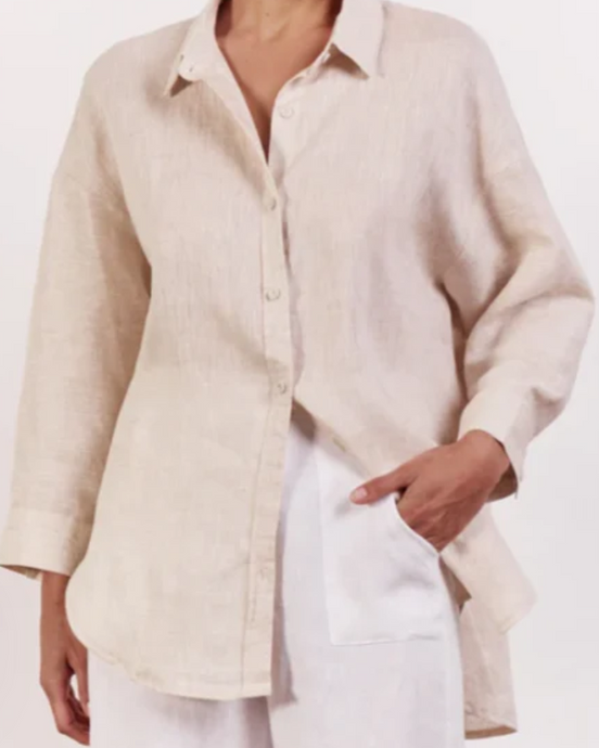 Boyfriend Shirt - Natural