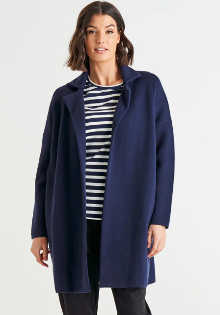 Briston Cardigan - Midnight Blue
