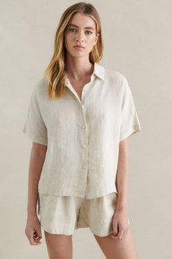 Bronte Shirt - Natural