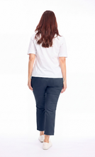 7/8 Stretch Pants - Navy