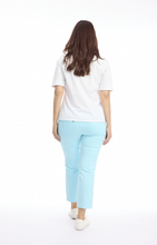 7/8 Stretch Pants - Ocean