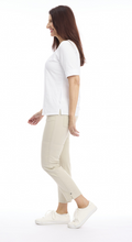 7/8 Stretch Pants - Putty