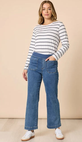 Carpenter Stretch Jean - Washed Denim