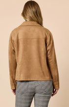 Downtown Suede Jacket - Caramel