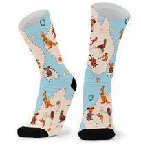 Down Under Doodles Socks