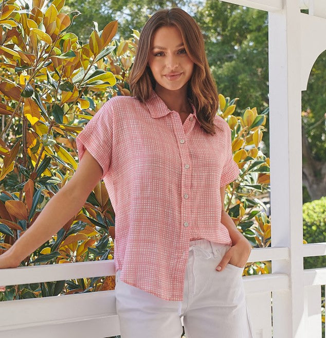 Ellie Shirt - Mini Rose