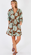 Edmonton Frill Dress - Coffee