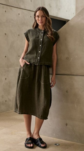 Danika Shirt - Licorice