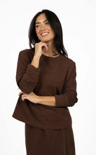 Wildfire L/S Tee - Chocolate