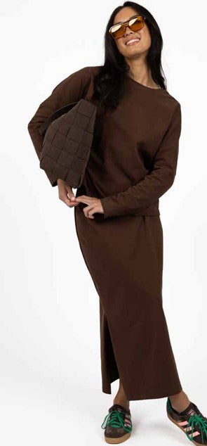 Banter Skirt - Chocolate