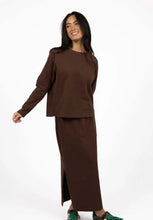 Wildfire L/S Tee - Chocolate