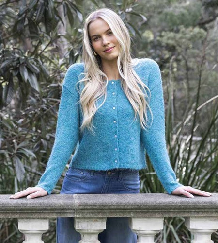 Nellie Cardigan - Azure