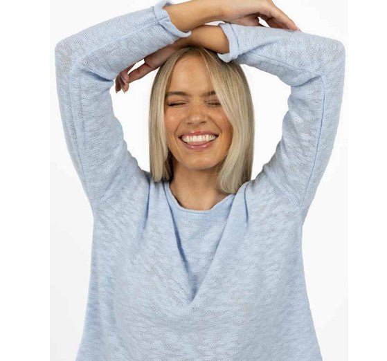 Sofia Sweater - Powder Blue