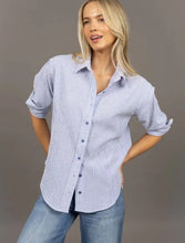 Nala Stripe Shirt - Blue Stripe