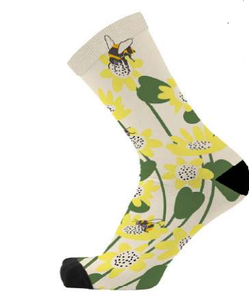 Honey Bee Haven Socks