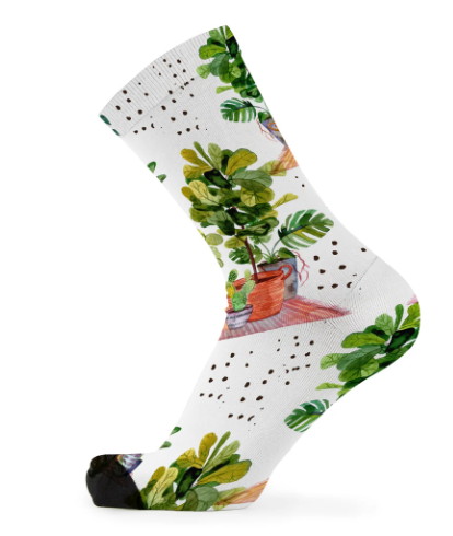 Indoor Plant Addict Socks