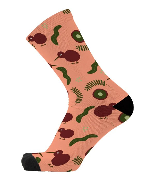Kiwi be Friends Socks