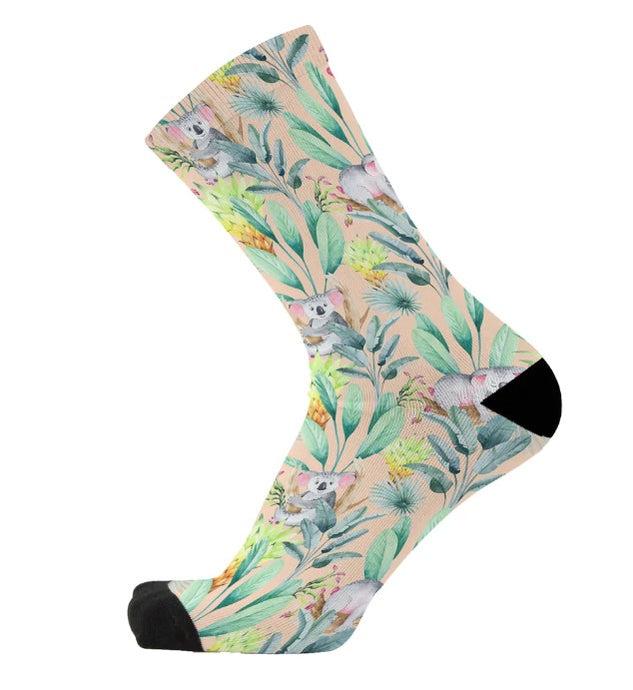 Koala Garden Socks