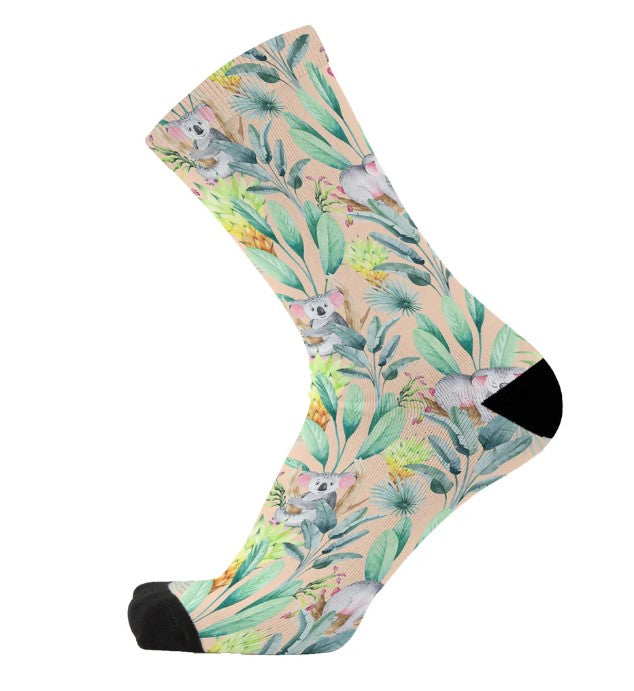 Koala Garden Socks